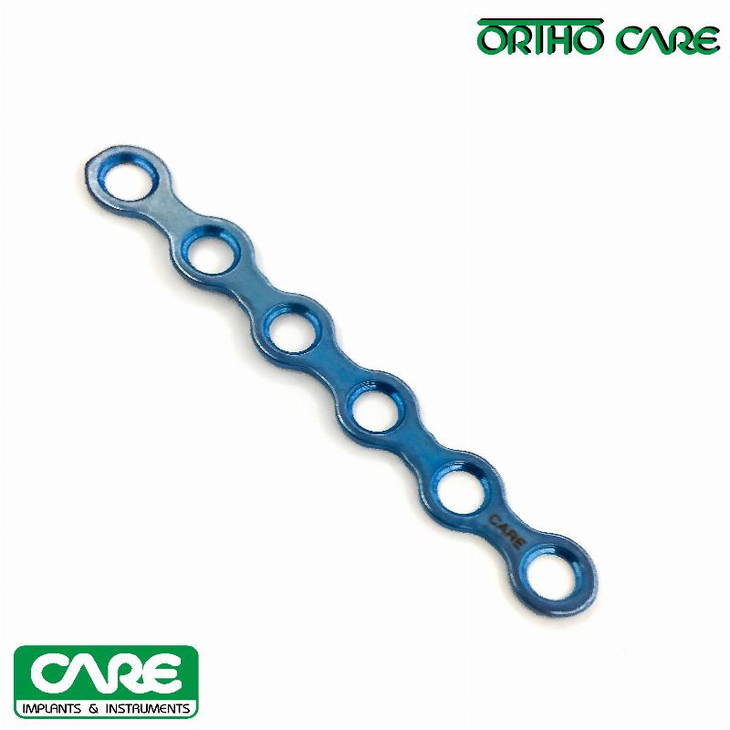 Пластина пряма з 8 отворами, товщина 1,0 мм